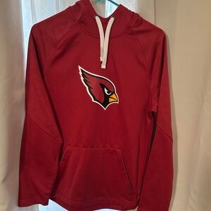 NFL Arizona Cardinals Sweatshirt Bird Logo Fanatics Size S